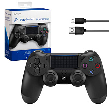 Беспроводной контроллер Sony Dualshock 4, черный - 3