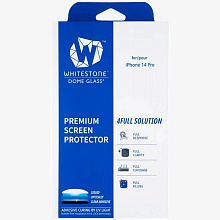 Защитное стекло Whitestone Dome glass 2.5D для iPhone 14 Pro - 1