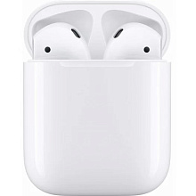 Беспроводные наушники Apple AirPods (2019) в зарядном футляре, белый - 0