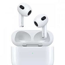 Беспроводные наушники Apple AirPods 3 (2021) Lighting Charging Case, белый - 0