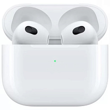 Беспроводные наушники Apple AirPods 3 (2021) Lighting Charging Case, белый - 2