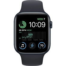 Apple Watch SE 2 GPS 40mm (корпус - темная ночь, спортивный ремешок цвета тёмная ночь) - 1