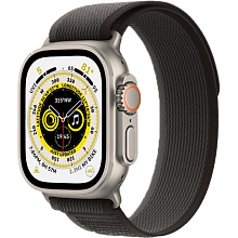 Apple Watch Ultra GPS + Cellular 49mm (ремешок Trail Loop черный/серый, IP6X) - 0