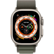 Apple Watch Ultra GPS + Cellular 49mm (ремешок Alpine Loop зеленый, IP6X) - 1