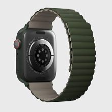 Ремешок Uniq Revix для Apple Watch 45/49mm, Силикон, зеленый - 2