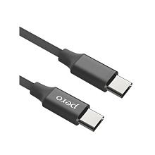 Кабель PERO Lightning / USB-C, 1м, черный - 1