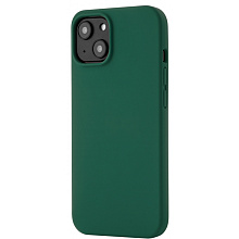 Чехол-накладка uBear Touch Mag Case для iPhone 14, силикон, зеленый - 0