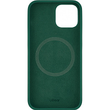 Чехол-накладка uBear Touch Mag Case для iPhone 14, силикон, зеленый - 2