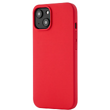 Чехол-накладка uBear Touch Mag Case для iPhone 14, силикон, красный - 0