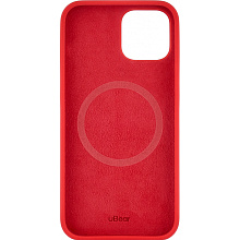 Чехол-накладка uBear Touch Mag Case для iPhone 14, силикон, красный - 2