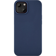 Чехол-накладка uBear Touch Mag Case для iPhone 14, силикон, темно-синий - 1