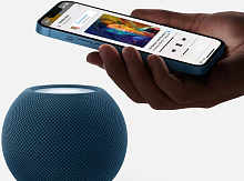 Умная колонка Apple HomePod mini синий - 3