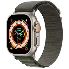 Apple Watch Ultra GPS + Cellular 49mm (ремешок Alpine Loop зеленый, IP6X) - 0