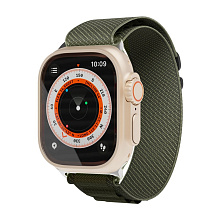 Ремешок VLP Extreme Band для Apple Watch 42/44/45/49mm, Нейлон, темно-зеленый - 0