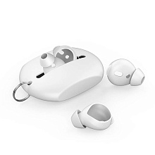 Силиконовые амбушюры Deppa Buds для AirPods, 2 пары, цвет белый - 2