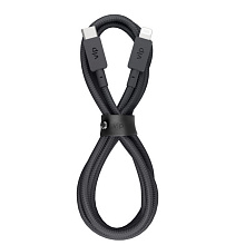 Кабель VLP Nylon Cable USB-C / Lightning, 1,2м, черный - 0