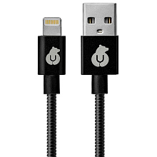 Кабель uBear USB / Lightning, 1,2м, черный - 0