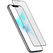 Защитное стекло uBear Extreme Nano Shield для iPhone 12/12 Pro, 0,3 мм, черная рамка - 1