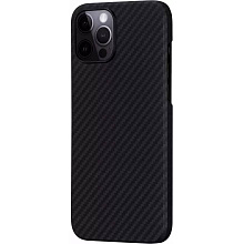 Чехол-накладка Pitaka MagCase для iPhone 12 Pro, арамид (кевлар), черный/серый - 1