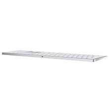 Клавиатура Apple Magic Keyboard с цифровой панелью, серебристый+белый - 3