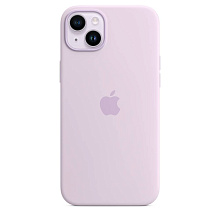 Чехол-накладка Apple MagSafe для iPhone 14 Plus, силикон, сиреневый - 1