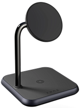 Зарядное устройство беспроводное Zens Aluminium 3 in 1 Magnetic Wireless Charger, 27Вт, черный - 1