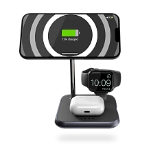 Зарядное устройство беспроводное Zens 4-in-1 Magnetic + Watch wireless charger, 20Вт, черный - 1