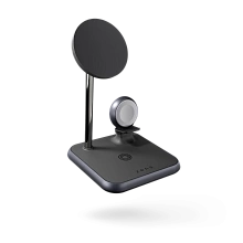 Зарядное устройство беспроводное Zens 4-in-1 Magnetic + Watch wireless charger, 20Вт, черный - 2