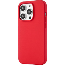 Чехол-накладка uBear Touch Mag Case для iPhone 14 Pro, силикон, красный - 1