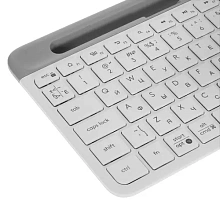 Клавиатура Logitech K580 Slim Multi-Device Bluetooth, белый+серый - 3