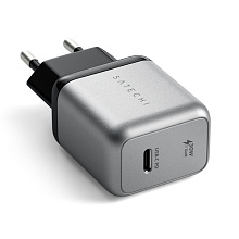 Сетевое зарядное устройство Satechi 30W USB-C GaN Wall Charger. Цвет: серый космос - 1