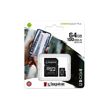 Карта памяти microSDXC Kingston Canvas Select Plus, 64GB - 2