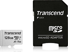 Карта памяти microSDXC Transcend 300S, 128GB - 0