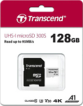 Карта памяти microSDXC Transcend 300S, 128GB - 1