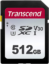 Карта памяти SDXC Transcend 300S, 512GB - 0