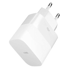 Зарядное устройство сетевое VLP Gan Wall Charger, 45Вт, белый - 0