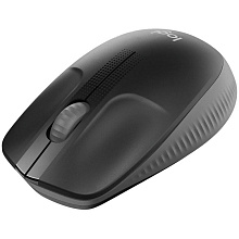 Мышь Logitech M190, беспроводная, черный+серый - 1