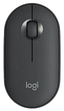 Мышь Logitech Pebble M350, беспроводная, черный - 0