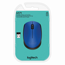 Мышь Logitech M171, беспроводная, синий - 3