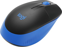 Мышь Logitech M190, беспроводная, черный+синий - 3