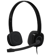 Гарнитура Logitech Stereo Headset H151, черный - 0