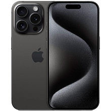 Apple iPhone 15 Pro nano SIM+nano SIM 1024GB, черный титан - 0