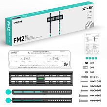 Кронштейн ONKRON FM2, черный - 3