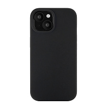 Чехол-накладка uBear Touch Mag Case для iPhone 15, силикон, черный - 0