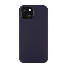 Чехол-накладка uBear Touch Mag Case для iPhone 15, силикон, темно-фиолетовый - 0