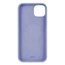 Чехол-накладка uBear Touch Mag Case для iPhone 15 Plus, силикон, фиолетовый - 2