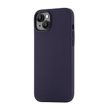 Чехол-накладка uBear Touch Mag Case для iPhone 15 Plus, силикон, темно-фиолетовый - 1