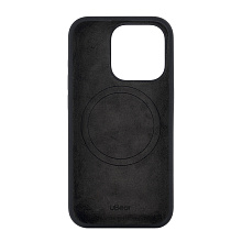 Чехол-накладка uBear Touch Mag Case для iPhone 15 Pro, силикон, черный - 2