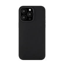 Чехол-накладка uBear Touch Mag Case для iPhone 15 Pro Max, силикон, черный - 0