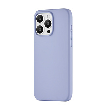 Чехол-накладка uBear Touch Mag Case для iPhone 15 Pro Max, силикон, фиолетовый - 1